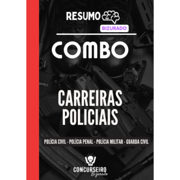 Combo - Carreiras Policiais  - Resumo Bizurado